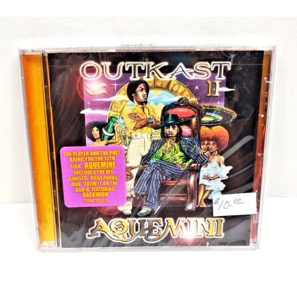 Outcast - Aquemini 1998 LaFace Records CD SEALED NEW - RoSA Parks ATL - Clean - Picture 1 of 6